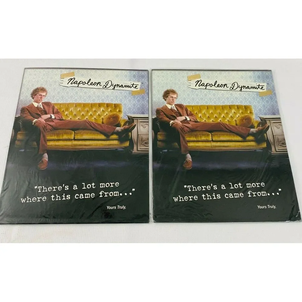 Napoleon Dynamite School Supplies‎ Lot Folders Loose Leaf Paper Heck Yes! Liger